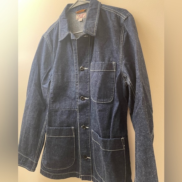 Japanese Denim Chore Jacket - Picture 2 of 4